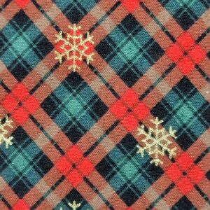 Flanel, printet tern