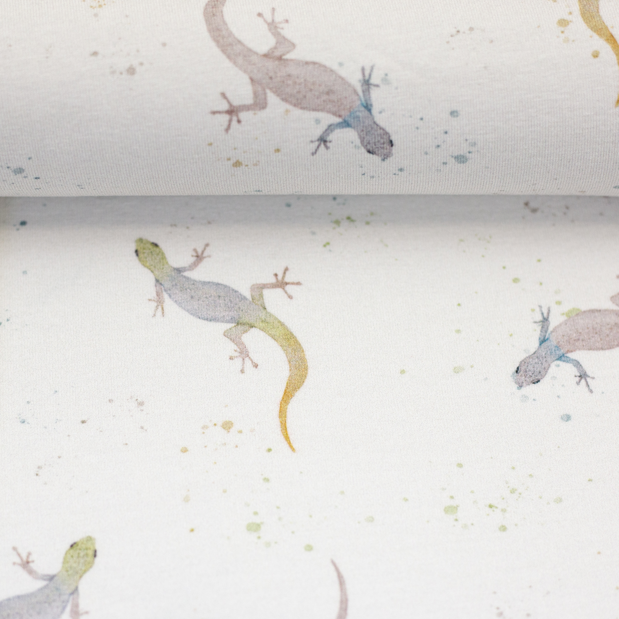 Jersey, Wild Animals by Christiane Zielinski, Gekko, råhvid - Billede 3