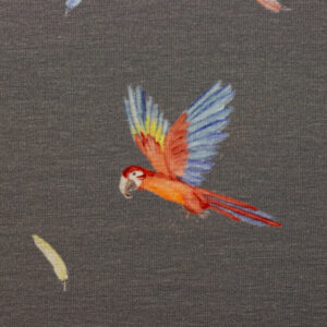 Jersey, Wild Animals by Christiane Zielinski, papegøje, mørkgrå