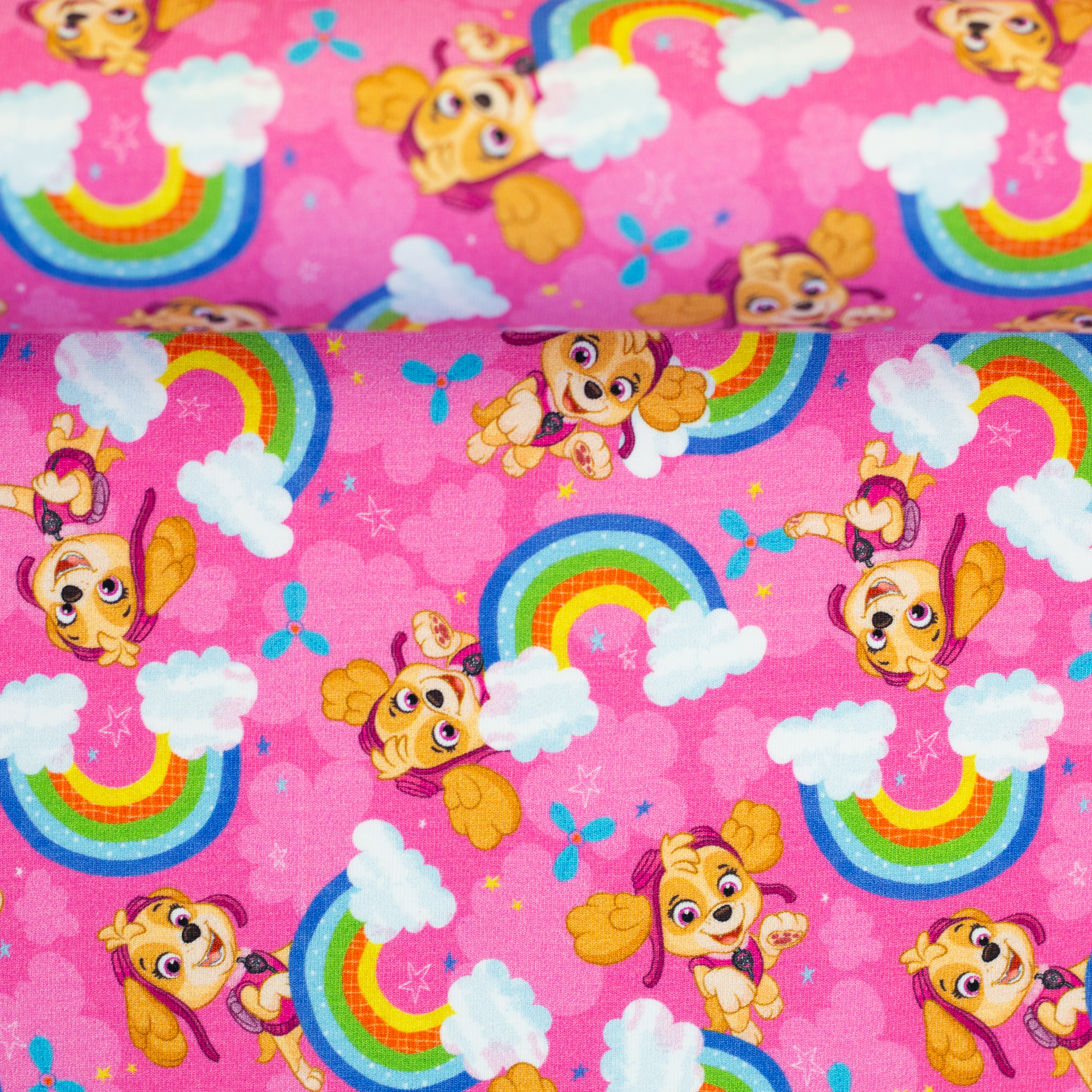 Jersey, Paw Patrol, hund på regnbue, Pink - Billede 3